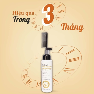 Thuốc duỗi tóc Bellena DT 250ml - Kem ép duỗi tại nhà, không tổn thương, 227.000 VND 5 Thuốc duỗi tóc Bellena DT 250ml - Kem ép duỗi tại nhà, không tổn thương, 227.000 VND 5