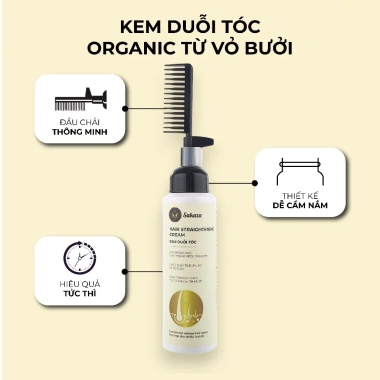 Thuốc duỗi tóc Olive phục hồi không gây hư tổn Sakuza 250ml - Giá chỉ 235.000đ 6