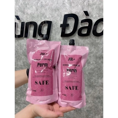 Thuốc duỗi uốn A86 Safe Hồng - Dành cho tóc yếu, trung bình yếu, cặp uốn A, B - Giá chỉ 179.000₫