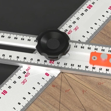 Thước Gỗ 2 Trong 1 Điều Chỉnh Góc Sliding T-Shape - Định Vị Khoan, Giá 763,132₫