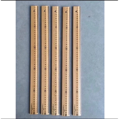 Thước gỗ may đồ 3A dày dặn, in số rõ ràng, giảm giá 45.000đ chất lượng cao