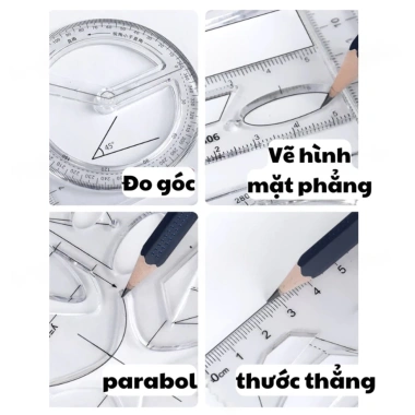 Thước kẻ đa năng CY360 5 trong 1 xoay 360 độ - Tiện lợi cho học sinh, 10.900₫ 9 Thước kẻ đa năng CY360 5 trong 1 xoay 360 độ - Tiện lợi cho học sinh, 10.900₫ 9