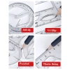 Thước kẻ đa năng xoay 360° đo đa dạng hình học nms - Giá ưu đãi 19.000₫ 6