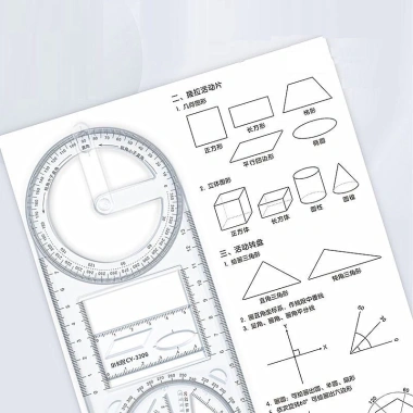 Thước kẻ đa năng xoay 360° đo đa dạng hình học nms - Giá ưu đãi 19.000₫ 7