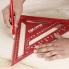 Thước ke góc tam giác hợp kim nhôm 12 đến 7 inch, góc 90 độ chỉ 89.000 VND 3