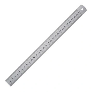 Thước kẻ sắt inox 30cm - Thép không gỉ bền, chính xác cao, giảm 20% còn 18.000 VND 3