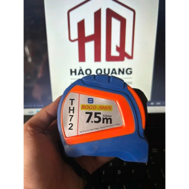 Thước Kéo Bogo-shin Xanh 5-10m 2 Mặt Chống Rỉ Cao Cấp Độ Dài Linh Hoạt