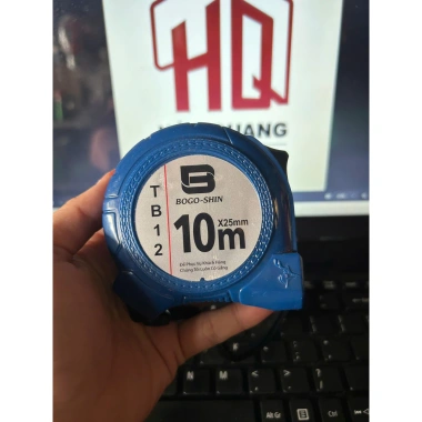 Thước Kéo Bogo-shin Xanh 5-10m 2 Mặt Chống Rỉ Cao Cấp Độ Dài Linh Hoạt