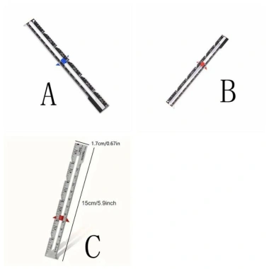 Thước May NLINNI Bền – Đồng Hồ Đo Trượt Nhựa Nhôm, Chắp Vá Đan Thủ Công 38.880₫ 2