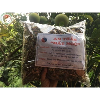Thuốc Nam Dưỡng Tâm An Thần Mất Ngủ Lạc Tiên, Thảo Quyết Minh, Lá Sen, Nấm Linh Chi - Giá 109.000