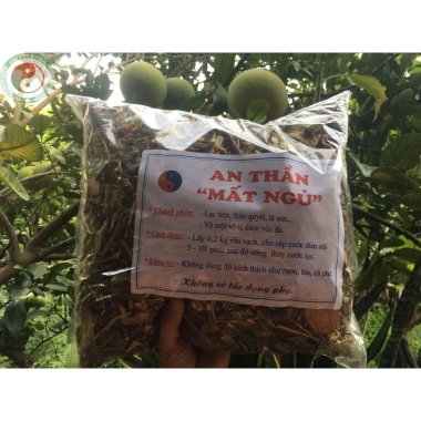 Thuốc Nam Dưỡng Tâm An Thần Mất Ngủ Lạc Tiên, Thảo Quyết Minh, Lá Sen, Nấm Linh Chi - Giá 109.000