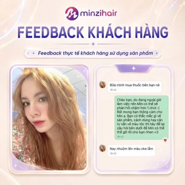 Thuốc Nâng Tone Tóc Minzihair – Kem Nâng Nền & Tẩy Nhẹ Giá 77.000đ Giảm 23% 7