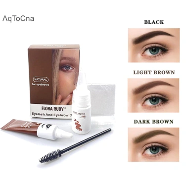 Thuốc nhuộm lông mi mới Tint 15 phút - Lông mày nhanh, chống nước, HGVN 7