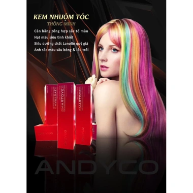 Thuốc Nhuộm Tóc Andyco Cao Cấp Siêu Dưỡng Đủ Màu Thời Trang Bền Màu 100ml Giá 70k 5