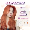 Thuốc nhuộm tóc Baby Orange và Cần tẩy tóc Minzihair HCM, giá 79.000đ, cam rực