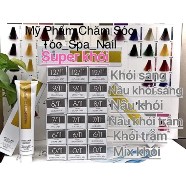Thuốc Nhuộm Tóc Cân Bằng OCEANO Nhuộm Thời Trang Đủ Màu Giá 40.000₫