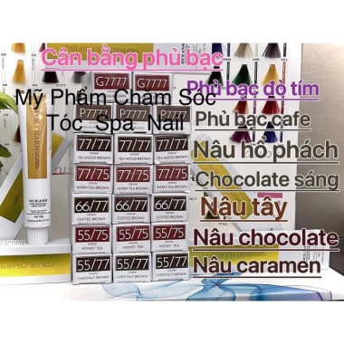 Thuốc Nhuộm Tóc Cân Bằng OCEANO Nhuộm Thời Trang Đủ Màu Giá 40.000₫