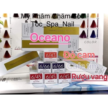 Thuốc Nhuộm Tóc Cân Bằng OCEANO Nhuộm Thời Trang Đủ Màu Giá 40.000₫