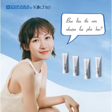 Thuốc nhuộm tóc Kochie Nâu Đỏ Cherry đỏ trầm chính hãng, phủ bạc nhanh 149.000₫ 7
