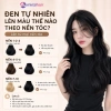 Thuốc nhuộm tóc Màu Đen Tự Nhiên Minzihair - Phủ bạc, hạ nền mọi tóc, chỉ 65.000 2