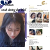 Thuốc nhuộm tóc màu xanh dương đen khói - Giá chỉ 59.000đ, tặng kèm trợ dưỡng 7