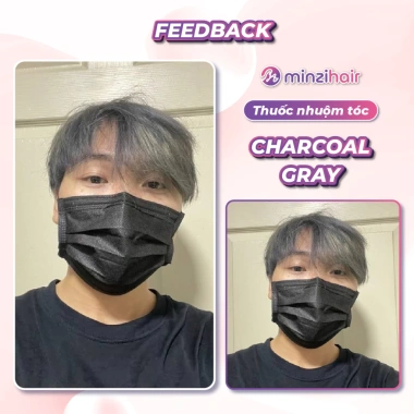 Thuốc nhuộm tóc Minzihair Charcoal Gray – Đen Chì, Xám Chì, Giá chỉ 149.000₫ (giảm từ 192.210₫) 3 Thuốc nhuộm tóc Minzihair Charcoal Gray – Đen Chì, Xám Chì, Giá chỉ 149.000₫ (giảm từ 192.210₫) 3