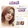 Thuốc nhuộm tóc Minzihair Màu Nâu Gỗ lên từ Nâu Sáng, không cần tẩy - 77.000₫ 3