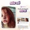 Thuốc nhuộm tóc Minzihair Màu Nâu Gỗ lên từ Nâu Sáng, không cần tẩy - 77.000₫ 5