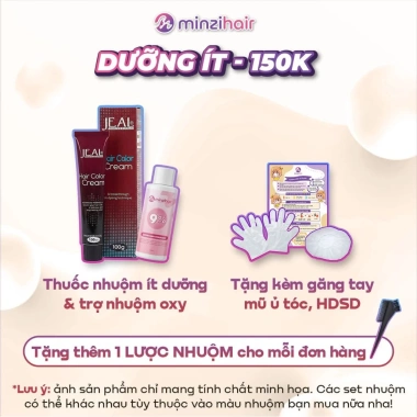 Thuốc nhuộm tóc Minzihair Màu Nâu Gỗ lên từ Nâu Sáng, không cần tẩy - 77.000₫ 9 Thuốc nhuộm tóc Minzihair Màu Nâu Gỗ lên từ Nâu Sáng, không cần tẩy - 77.000₫ 9