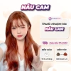 Thuốc nhuộm tóc nâu cam Minzihair - Lên từ nền nâu không tẩy, giá chỉ 77.000₫