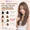 Thuốc nhuộm tóc Nâu Khói Sáng Minzihair - Lên từ nền tóc nâu không tẩy, 73.500₫ HCM 2
