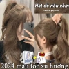 Thuốc nhuộm tóc nâu xám hạt dẻ - Bộ dụng cụ nhuộm đầy đủ, giá chỉ 81.114₫