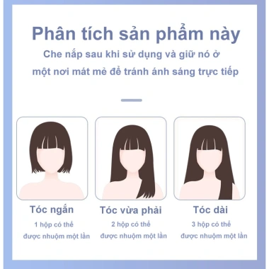 Thuốc nhuộm tóc nâu xám hạt dẻ - Bộ dụng cụ nhuộm đầy đủ, giá chỉ 81.114₫