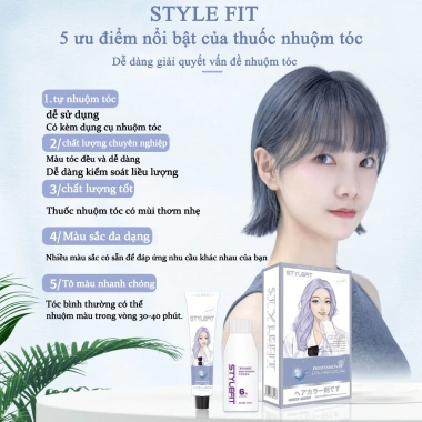 Thuốc nhuộm tóc nâu xám hạt dẻ - Bộ dụng cụ nhuộm đầy đủ, giá chỉ 81.114₫ 9 Thuốc nhuộm tóc nâu xám hạt dẻ - Bộ dụng cụ nhuộm đầy đủ, giá chỉ 81.114₫ 9