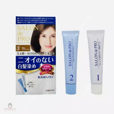 Thuốc Nhuộm Tóc Nữ Phủ Bạc Salon de Pro Nhật Bản - Giá 185.000 Giảm 38k