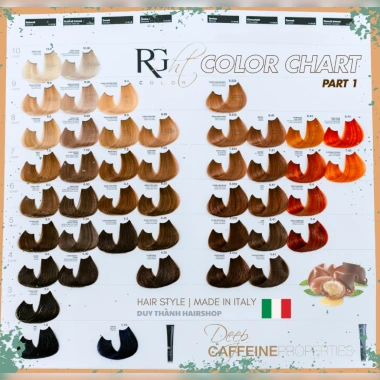 Thuốc Nhuộm Tóc RG Right Color 100ml - Màu Đẹp Salon, Mềm Mượt, Italy - 95.000₫ 4 Thuốc Nhuộm Tóc RG Right Color 100ml - Màu Đẹp Salon, Mềm Mượt, Italy - 95.000₫ 4