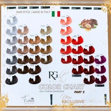 Thuốc Nhuộm Tóc RG Right Color 100ml - Màu Đẹp Salon, Mềm Mượt, Italy - 95.000₫ 5 Thuốc Nhuộm Tóc RG Right Color 100ml - Màu Đẹp Salon, Mềm Mượt, Italy - 95.000₫ 5
