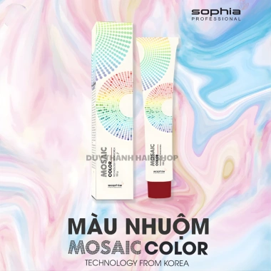 Thuốc nhuộm tóc Sophia Mosaic Color 100g - Lên màu chuẩn, bảng màu đa dạng, công nghệ Hàn Quốc, giá 60.000 VND 6
