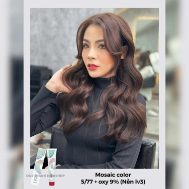 Thuốc nhuộm tóc Sophia Mosaic Color 100g - Lên màu chuẩn, bảng màu đa dạng, công nghệ Hàn Quốc, giá 60.000 VND 7