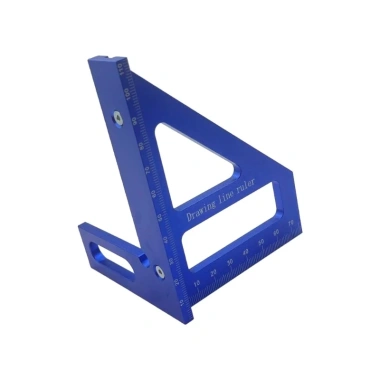 Thước tam giác hợp kim nhôm - Công cụ bố trí chuẩn DIY, giá ưu đãi 154.000₫
