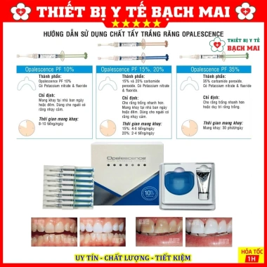 Thuốc Tẩy Trắng Răng Opalescence 10% 15% 20% 35% Chính Hãng Mỹ 90.000 - 75.000