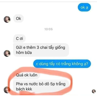 Thuốc tẩy váy chuyên dụng - Trắng sạch như mới, giá chỉ 45.000, hiệu quả nhanh 3