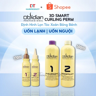 Thuốc Uốn Lạnh 3D Obsidian Chính Hãng 120-500ml Lọn Tóc Xoăn Bồng Bềnh 140.000đ Thuốc Uốn Lạnh 3D Obsidian Chính Hãng 120-500ml Lọn Tóc Xoăn Bồng Bềnh 140.000đ