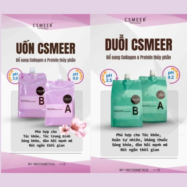 Thuốc Uốn Nóng CSMEER 970g - Duỗi Ép Tóc Bóng, Căng Sóng, Nhe Mùi, Giá 140.000₫ 5 Thuốc Uốn Nóng CSMEER 970g - Duỗi Ép Tóc Bóng, Căng Sóng, Nhe Mùi, Giá 140.000₫ 5