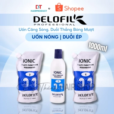 Thuốc Uốn Nóng DELOFIL 1.000ml – Duỗi Ép, Tóc Căng Sóng, Bóng Mượt 140k Thuốc Uốn Nóng DELOFIL 1.000ml – Duỗi Ép, Tóc Căng Sóng, Bóng Mượt 140k