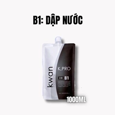 Thuốc Uốn Nóng Duỗi Ép Tóc KWAN Professional 1.000ml Chính Hãng – Uốn Căng Sóng, Ép Bóng Mềm, 240k 12