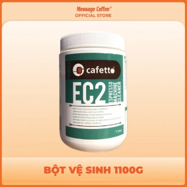 Thuốc vệ sinh Cafetto EC2 1.000g - Rửa vòi chiết suất espresso, chỉ 350.000 VNĐ