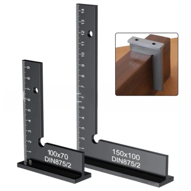 Thước vuông góc 90° có chân đế - Dụng cụ chế biến gỗ chính xác, giá 129.885₫