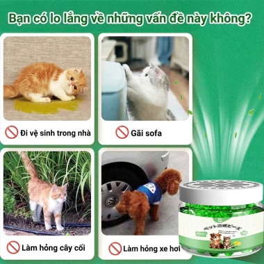 Thuốc xua đuổi mèo & chó hung dữ - Thành phần thiên nhiên, giá 69.999đ