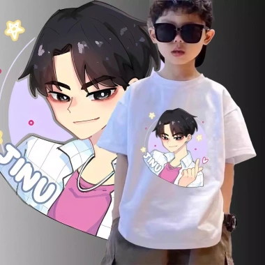 Thương ngắn tay JINU SAJA - Soda thời trang 8 màu, nhẹ nhẹ, giá ưu đãi 143.332 VND